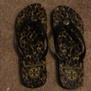 Tory Burch Brown flip flops